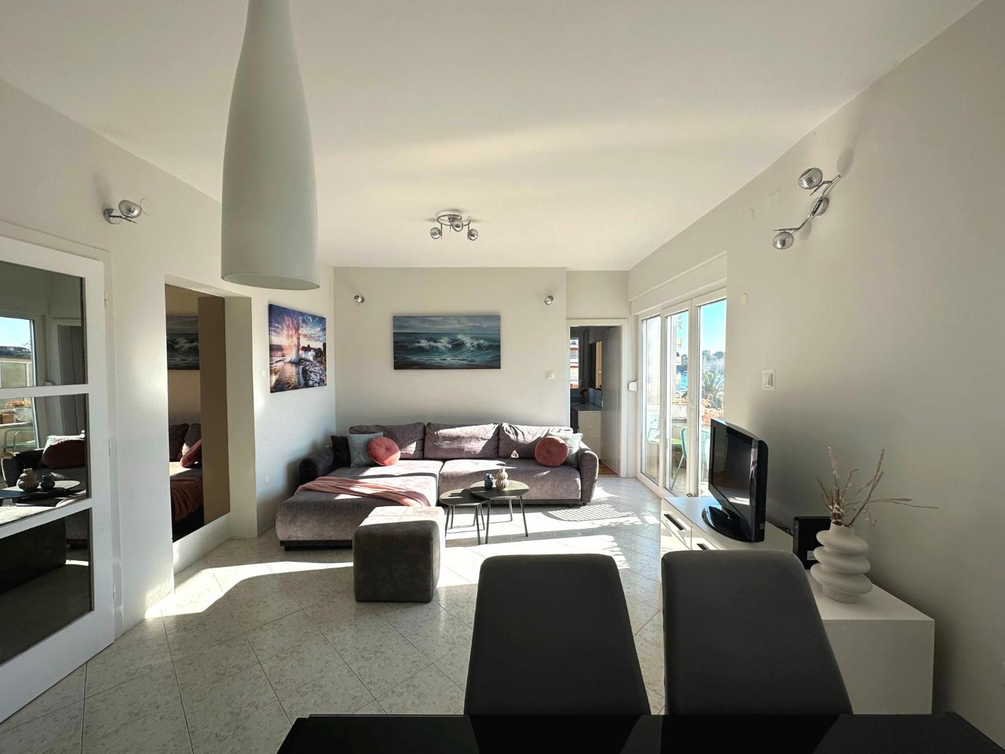 Spacious 3Bdr App In Center "Sunny Bayside" Zadar Bagian luar foto